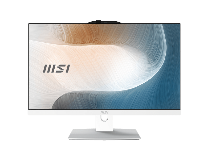 MSI Modern AM242P 1M Intel Core 3 (Series 1) 100U 1200 МГц/8192 Mb/512 Gb SSD/23.8" Full HD 1920x1080/DVD нет/Intel Graphics/Без ОС (9S6-AE0722-1476) Белый