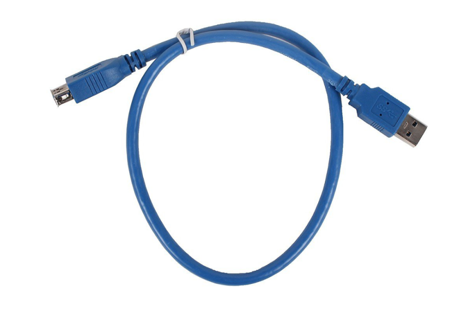 VCOM USB A (M) - USB A (F), 0.5м (VUS7065-0.5M)