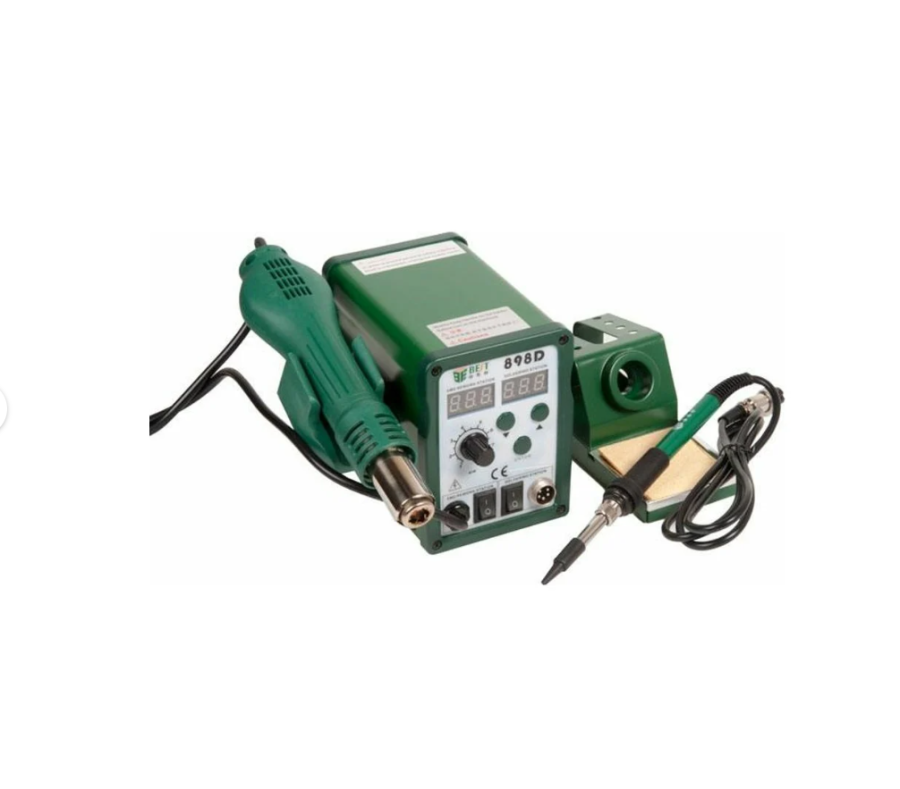 BestTool BST-878D 2в1, LED-дисплей, 100-450С, 700Вт (BST-878D)