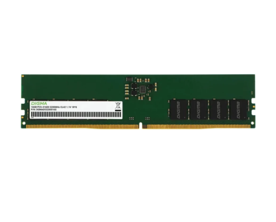 Digma 16Gb DDR5 5200MHz (DGMAD55200016S)