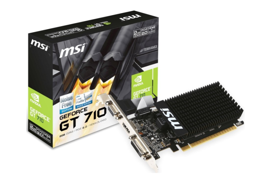 MSI NVIDIA GeForce GT 710 2Gb (GT 710 2GD3H LP)
