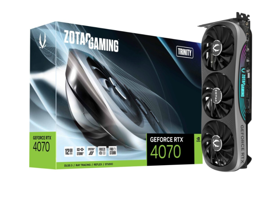 Zotac Trinity 12Gb NVIDIA GeForce RTX 4070 (ZT-D40700D-10P)