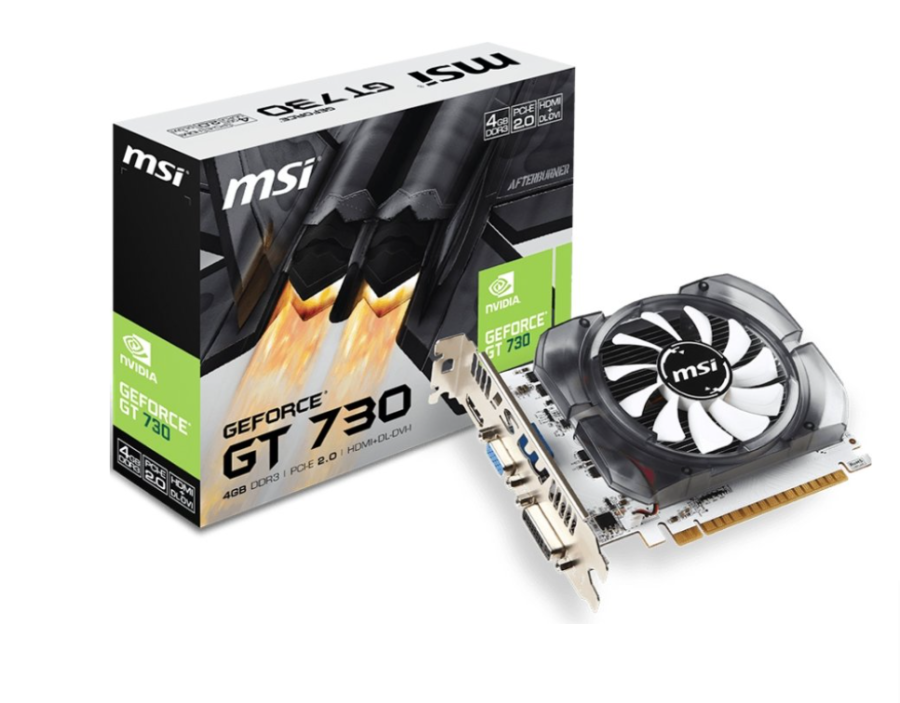 MSI 4Gb NVIDIA GeForce GT 730 (N730-4GD3V2)