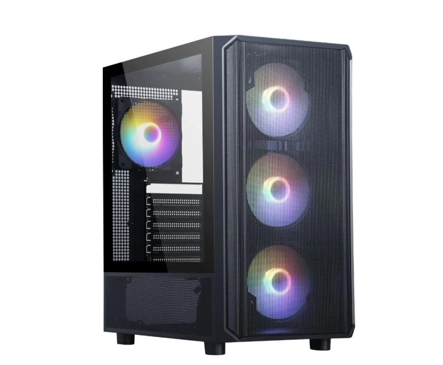 Accord 3602, Midi-Tower, без БП (ACC-3602) Черный