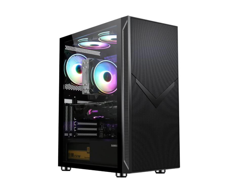 Accord 3501, Midi-Tower, без БП (ACC-3501) Черный