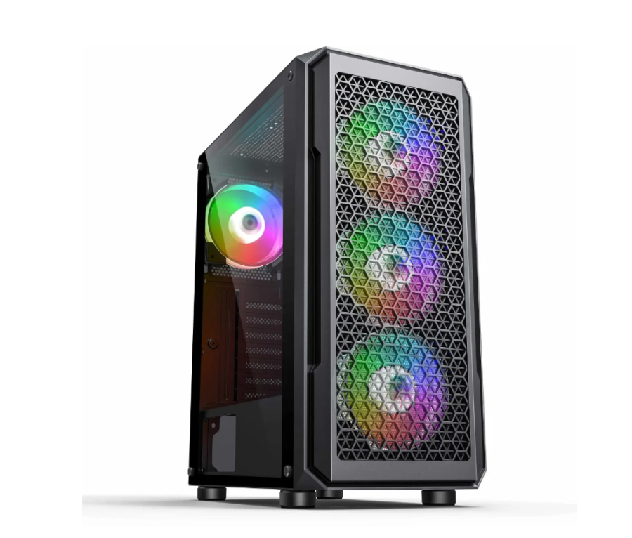 Accord 3338, Midi-Tower, без БП (ACC-3338) Черный