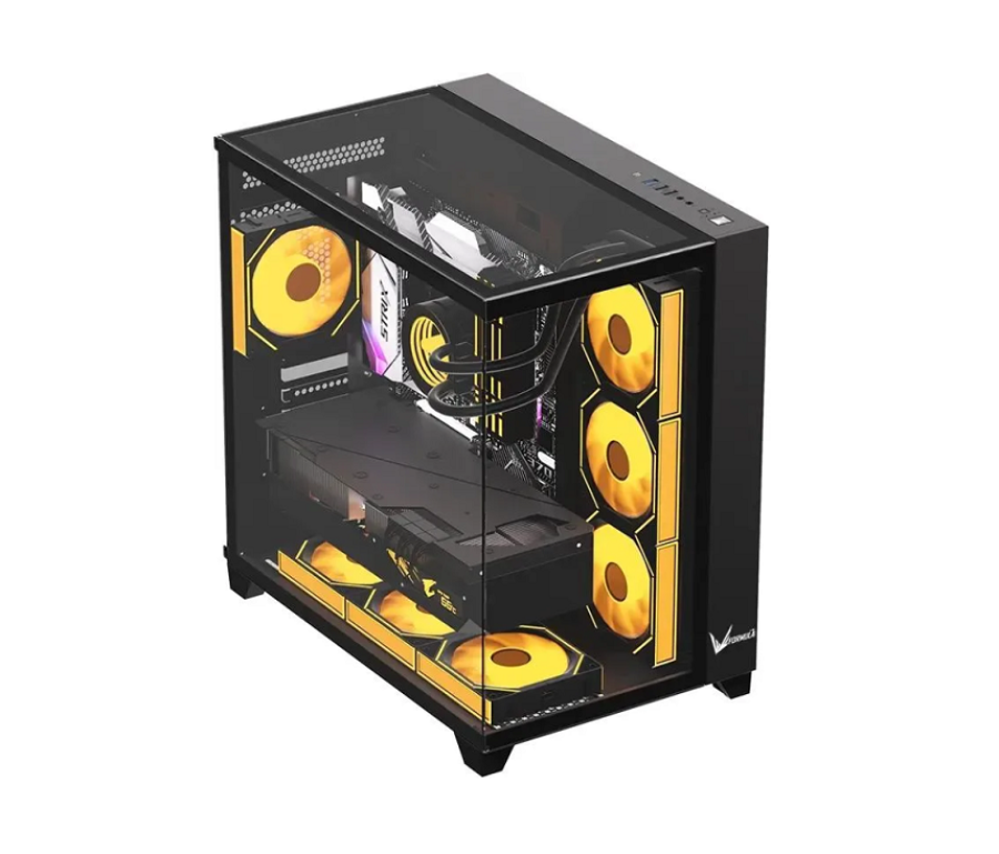 Formula Crystal Z9M, Mini-Tower, без БП (CRYSTAL Z9M B) Black