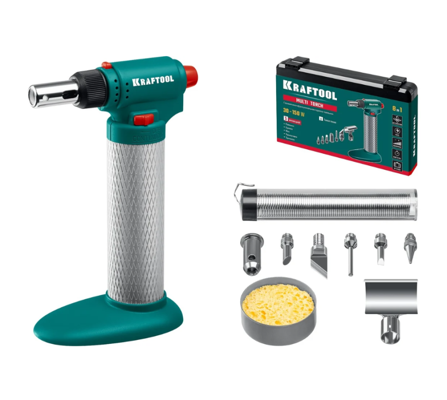 Kraftool Multi Torch 55506-H8 газовый 120Вт