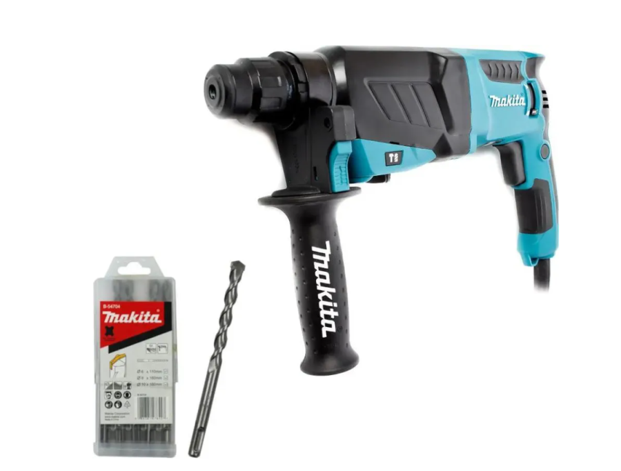 Makita HR2630 + набор буров B-54704 (KIT024)