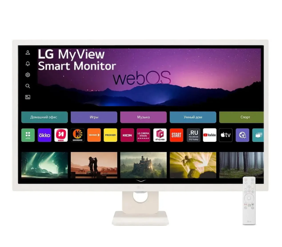 LG MyView 32SR50F-W 31.5" (32SR50F-W.ARUZ)