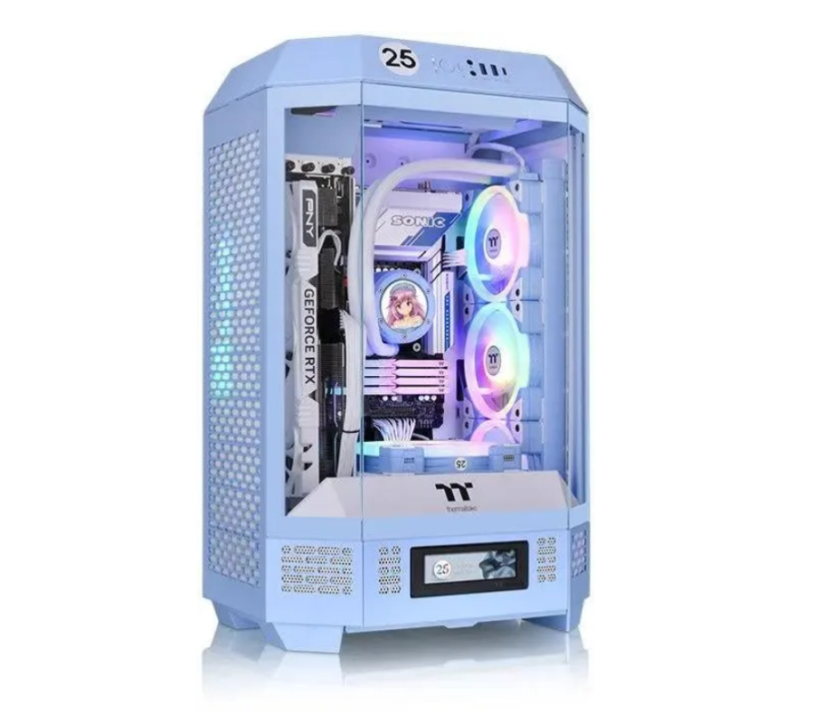 Thermaltake The Tower 300 (CA-1Y4-00SFWN-00) Hydrangea Blue