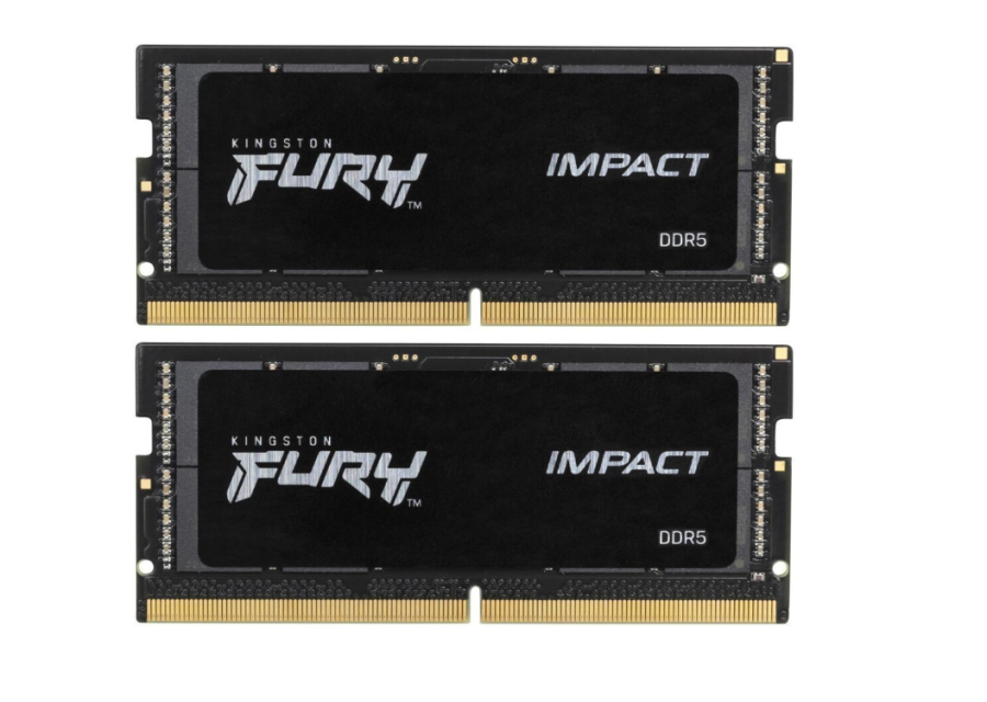Kingston Fury Impact 32Gb DDR5 6400MHz SO-DIMM (2x16Gb KIT) (KF564S38IBK2-32)