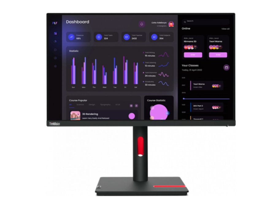 Lenovo 24" ThinkVision T24i-30 (63CFMATXEU)
