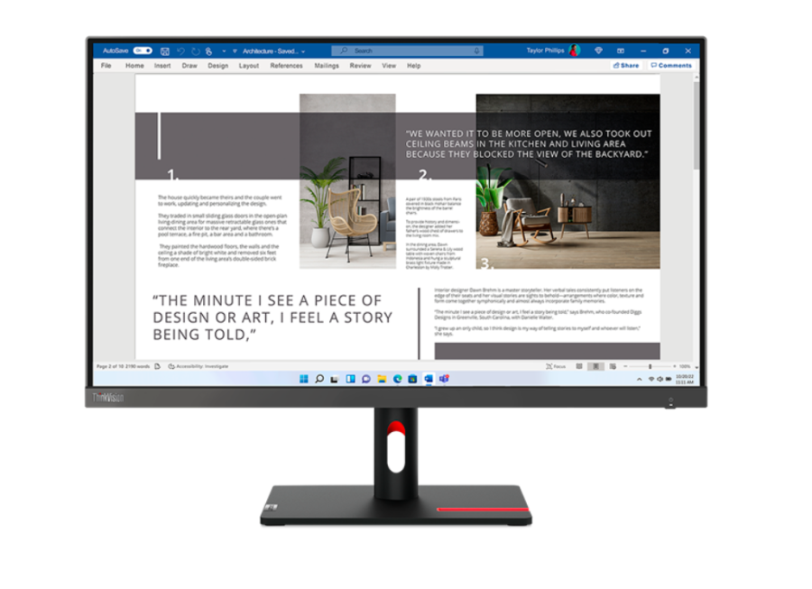 Lenovo 27" ThinkVision S27i-30 (63DFKAT4UK)
