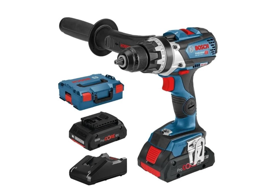 Bosch GSR 18V-110, 5Ач, с двумя аккумуляторами (06019G010C)