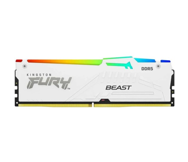 Kingston Fury Beast White RGB 16Gb DDR5 6400MHz (KF564C32BWEA-16)