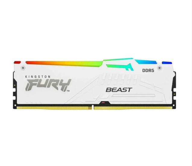 Kingston Fury Beast White RGB 32Gb DDR5 6000MHz (KF560C30BWEA-32)