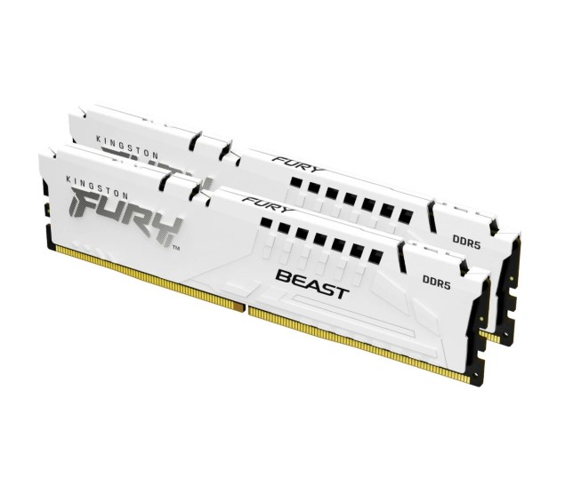 Kingston Fury Beast White 64Gb DDR5 5600MHz (2x32Gb KIT) (KF556C36BWEK2-64)
