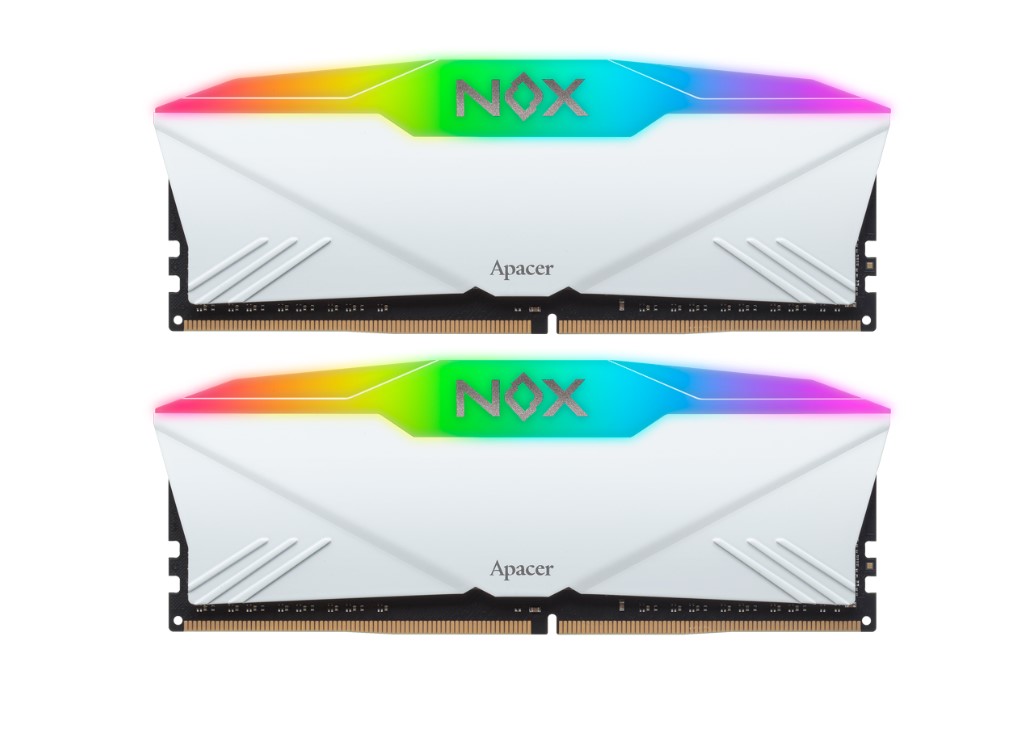 Apacer NOX RGB White 32Gb DDR4 3200MHz (2x16Gb KIT) (AH4U32G32C28YNWAA-2)