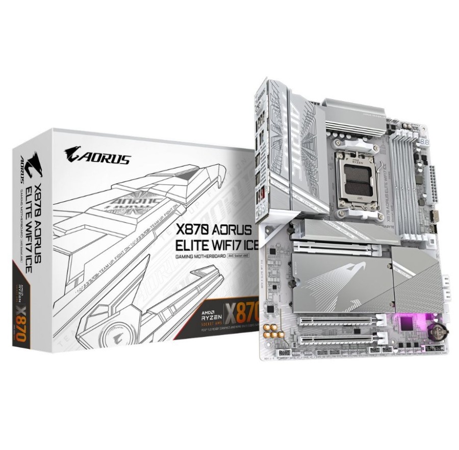 GigaByte X870 A ELITE WF7 ICE