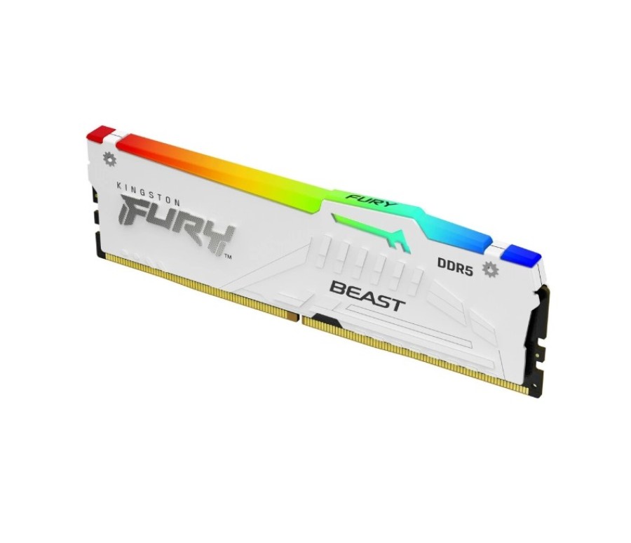 Kingston Fury Beast White RGB 16Gb DDR5 5200MHz (KF552C40BWA-16)