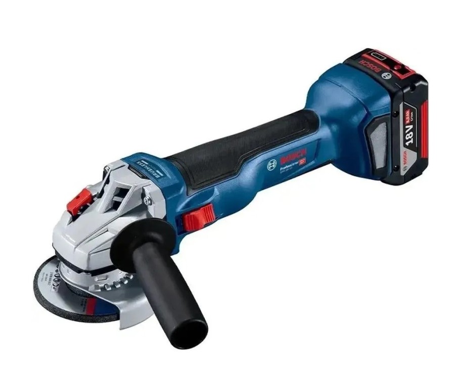 Bosch GWS 18V-10, аккумуляторная, с 2 АКБ (06019J4004)