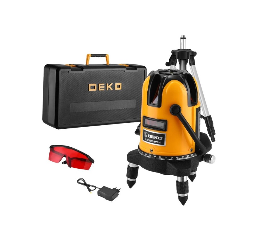 Deko LL57 PRO SET 2 PREMIUM 2кл.лаз. 635нм цв.луч. красный (065-0104-1)