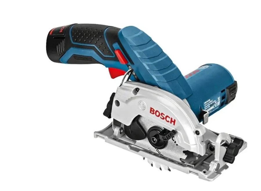 Bosch GKS 12V-26, 85мм, аккумуляторная, 12В, с 1 АКБ, с ЗУ (0615990M41)