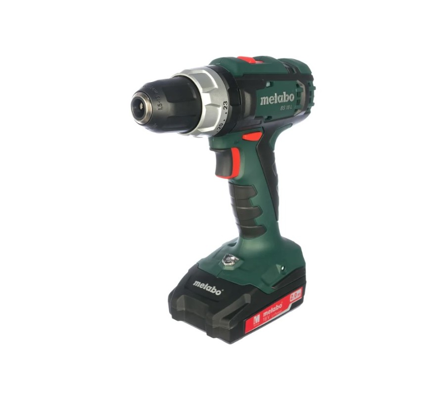 METABO BS 18 L, 2Ач, с двумя аккумуляторами (602321500)