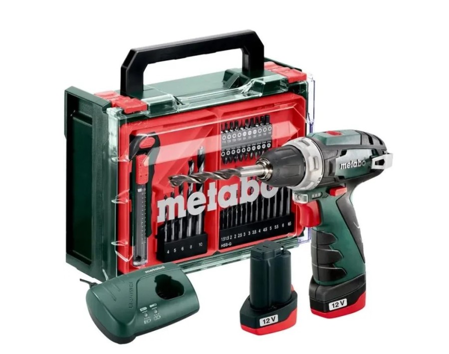 METABO Powermaxx BS Basic Set, 2Ач, с двумя аккумуляторами (600080710)