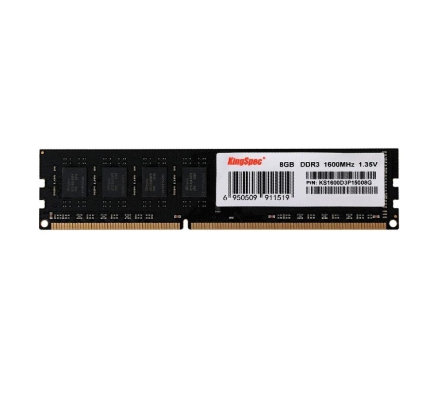 KingSpec 8Gb DDR-III 1600MHz (KS1600D3P15008G)