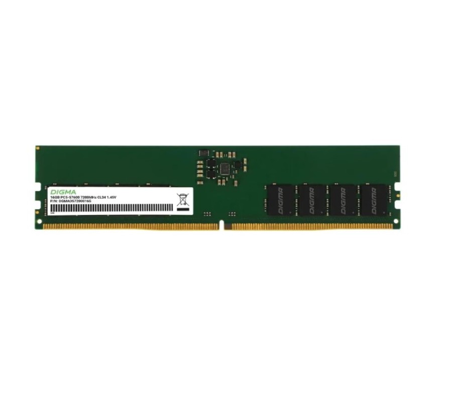 Digma 16Gb DDR5 7200MHz (DGMAD57200016S)