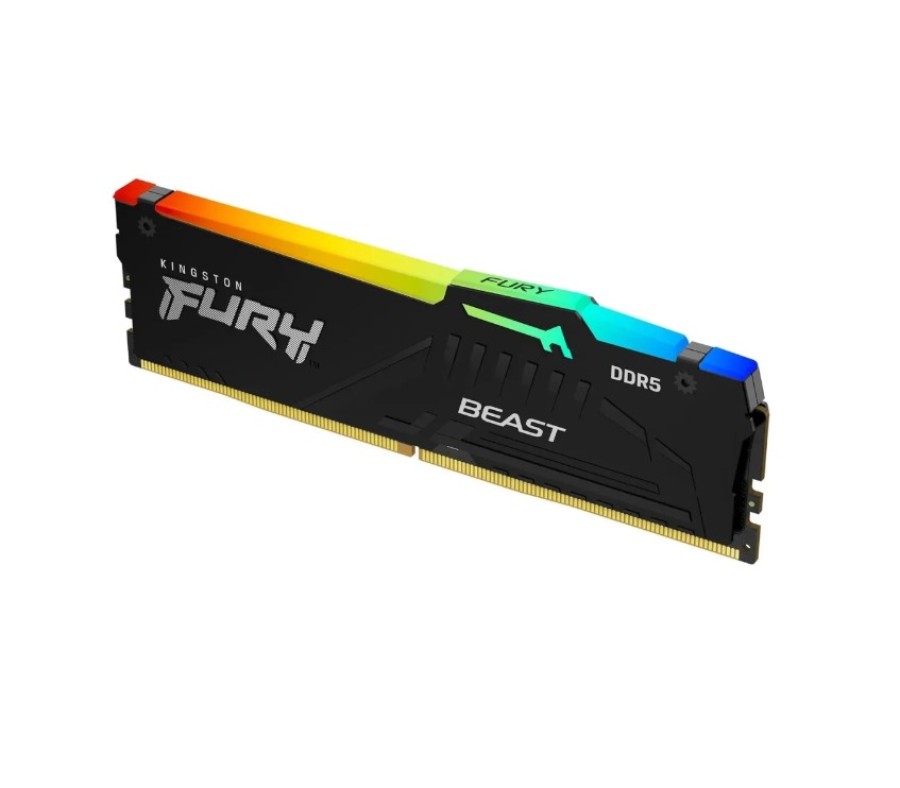 Kingston Fury Beast Black RGB 16Gb DDR5 6000MHz (KF560C30BBA-16)