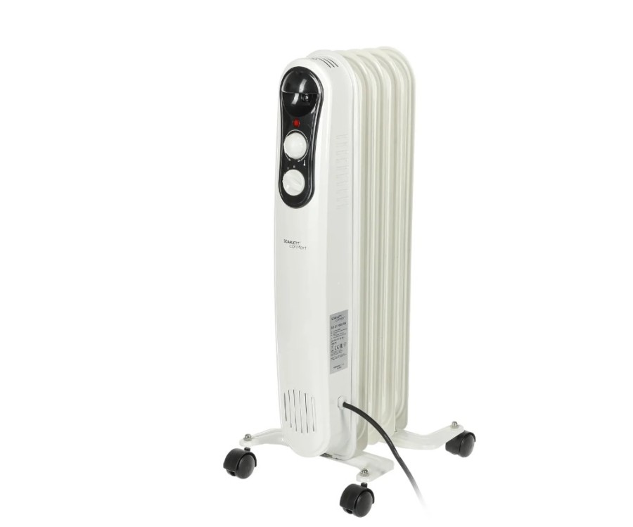 Scarlett SC 21.1005 S4, с терморегулятором, 1000Вт, 5 секций, 3 режима