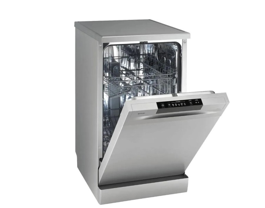 Gorenje GS520E15S, узкая, напольная, 44.8см, загрузка 9 комплектов