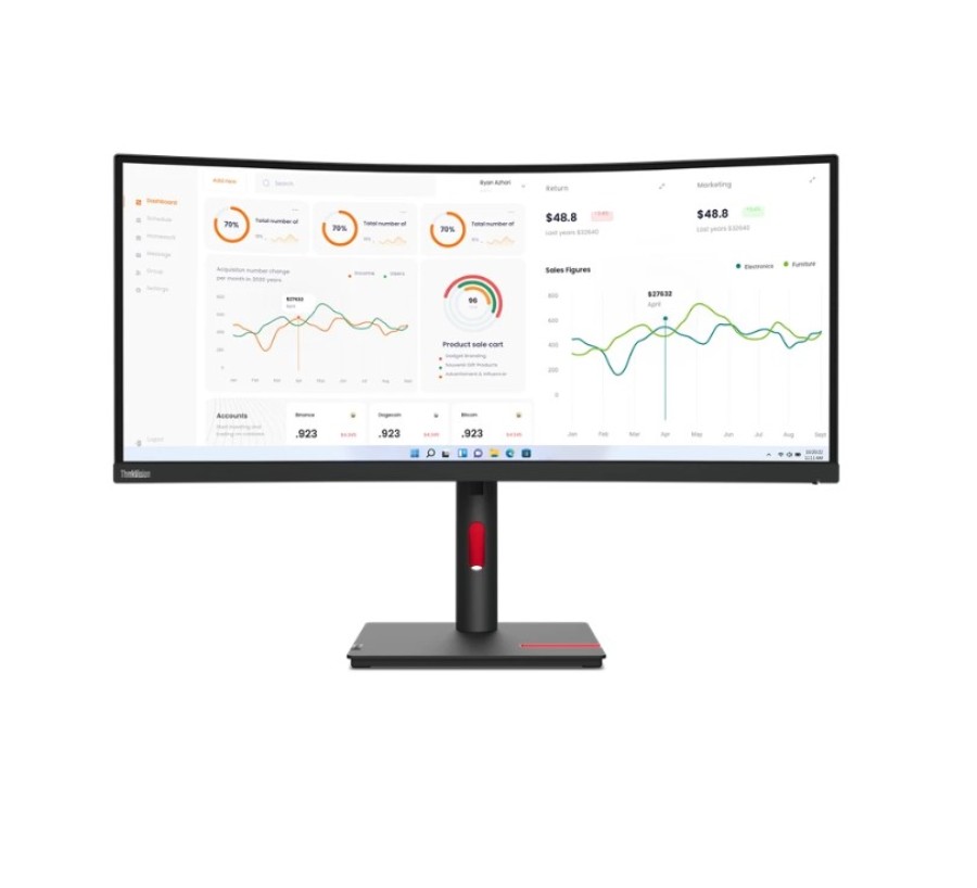 Lenovo 34" ThinkVision T34w-30 (63D4GAT1UK)