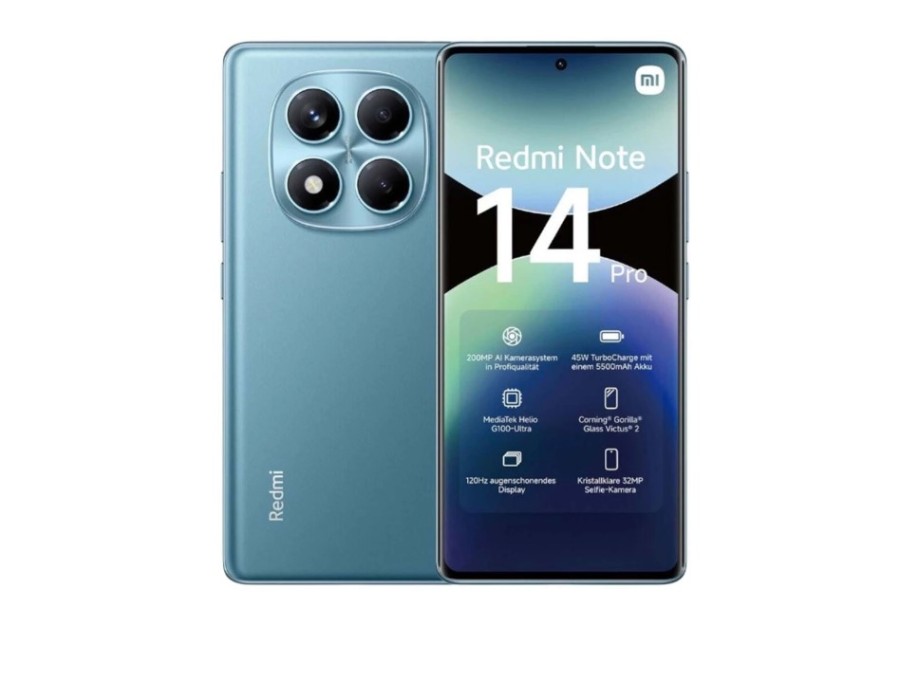 Xiaomi Redmi Note 14 Pro 4G 8/256Gb (MZB0IX5RU) Ocean Blue