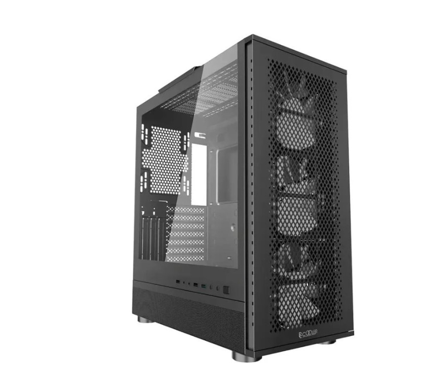 PCCOOLER ME200 MESH BK, Midi-Tower, без БП (C3-A520BKP3-GL)