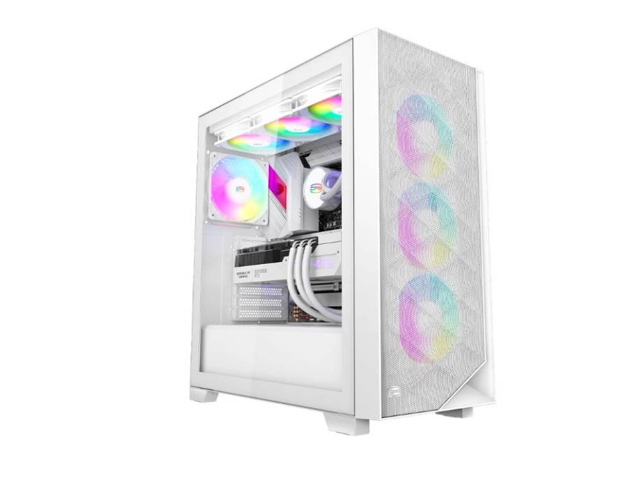 PCcooler C3D510 WH ARGB без БП (C3D510-WHP3-GL)