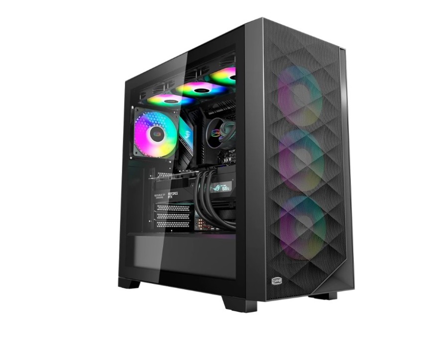PcCooler C3D510 BK ARGB без БП (C3D510-BKP3-GL)