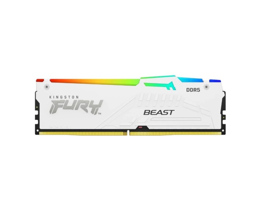 Kingston Fury Beast White 32Gb DDR5 6000MHz (2x16Gb KIT) (KF560C30BWAK2-32)