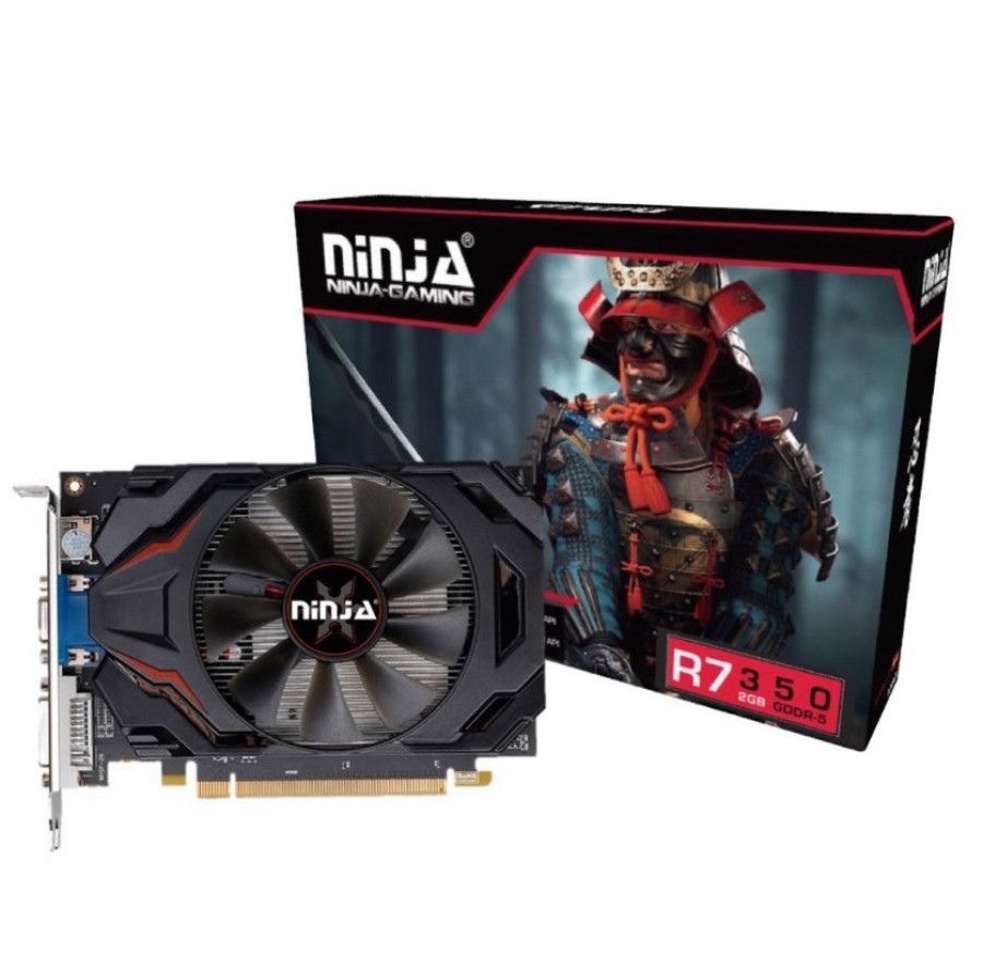 Ninja (Sinotex) Ninja R7 350 (512SP) 2GB GDDR5 128bit VGA DVI HDMI RTL (AKR735025F)