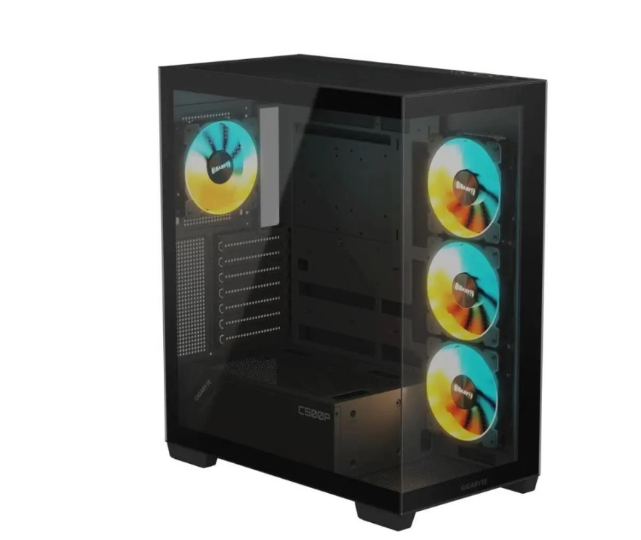 Gigabyte GB-C500P ST без БП (28300-C500B-1CKR) Black