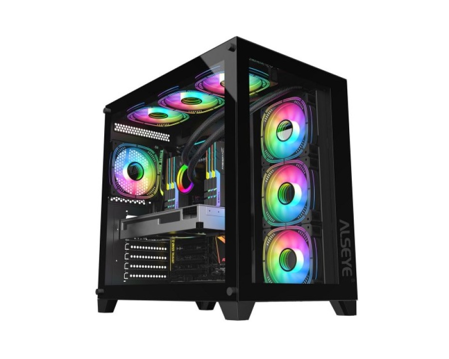 ALSEYE Knight-B (4 fans) (AS.07.0134) Черный