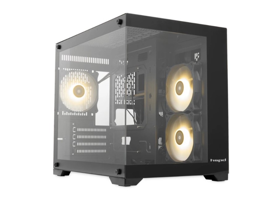 HSPD F330-TGBK-ARGB Black