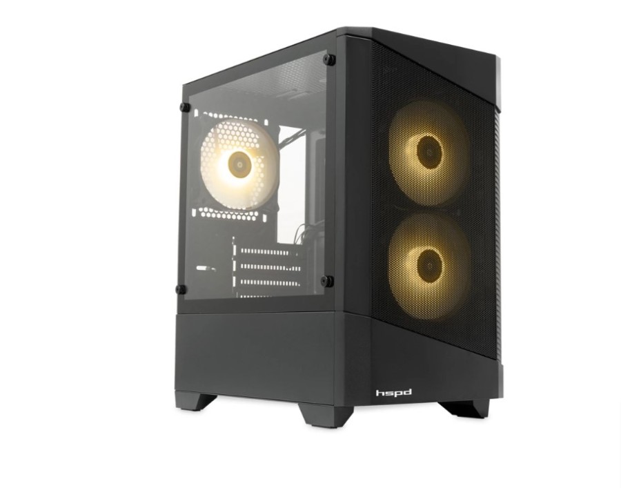 HSPD M330-TGBK-ARGB Black