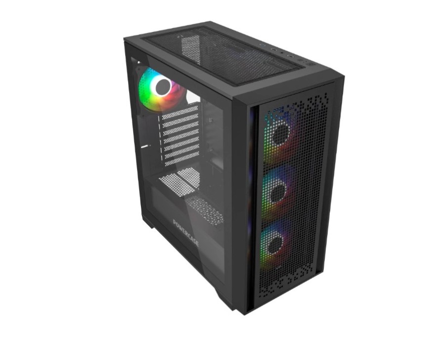 Powercase ByteFlow без БП (CBFB-A4) Black