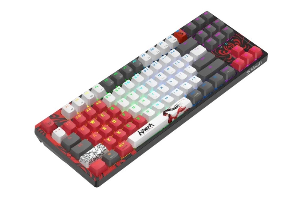 A4TECH Bloody WS87 (Bloody WS87) Grey/Red