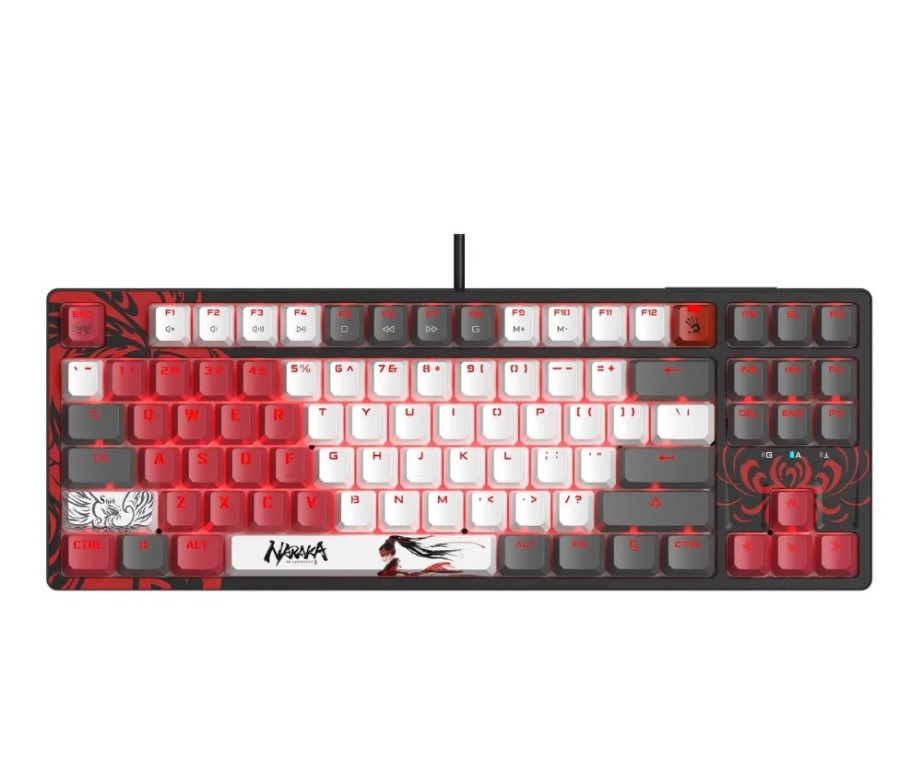 A4TECH Bloody S87 Naraka (S87 NARAKA) Черный/красный