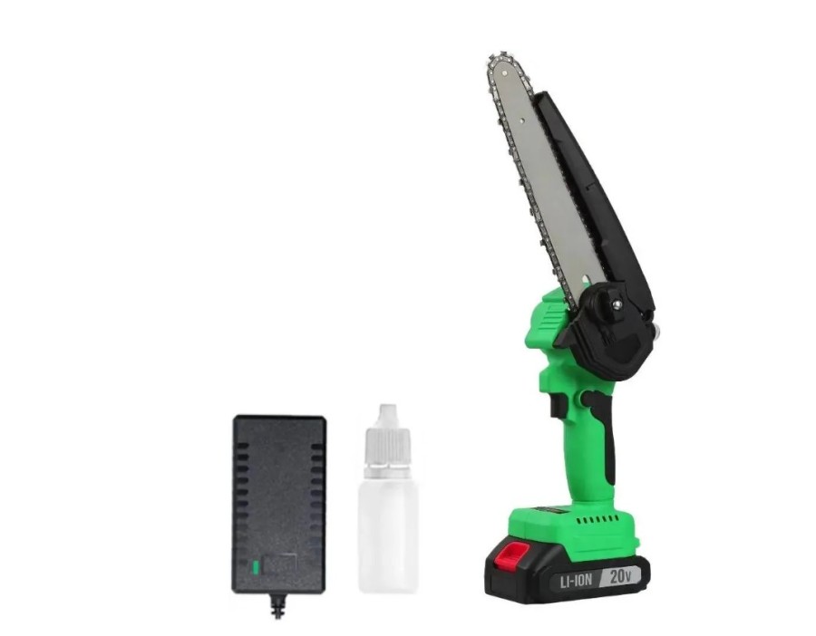 ZITREK GreenSaw 20V, аккумуляторная, 20В, 4Ач, с одним аккумулятором (082-1858)